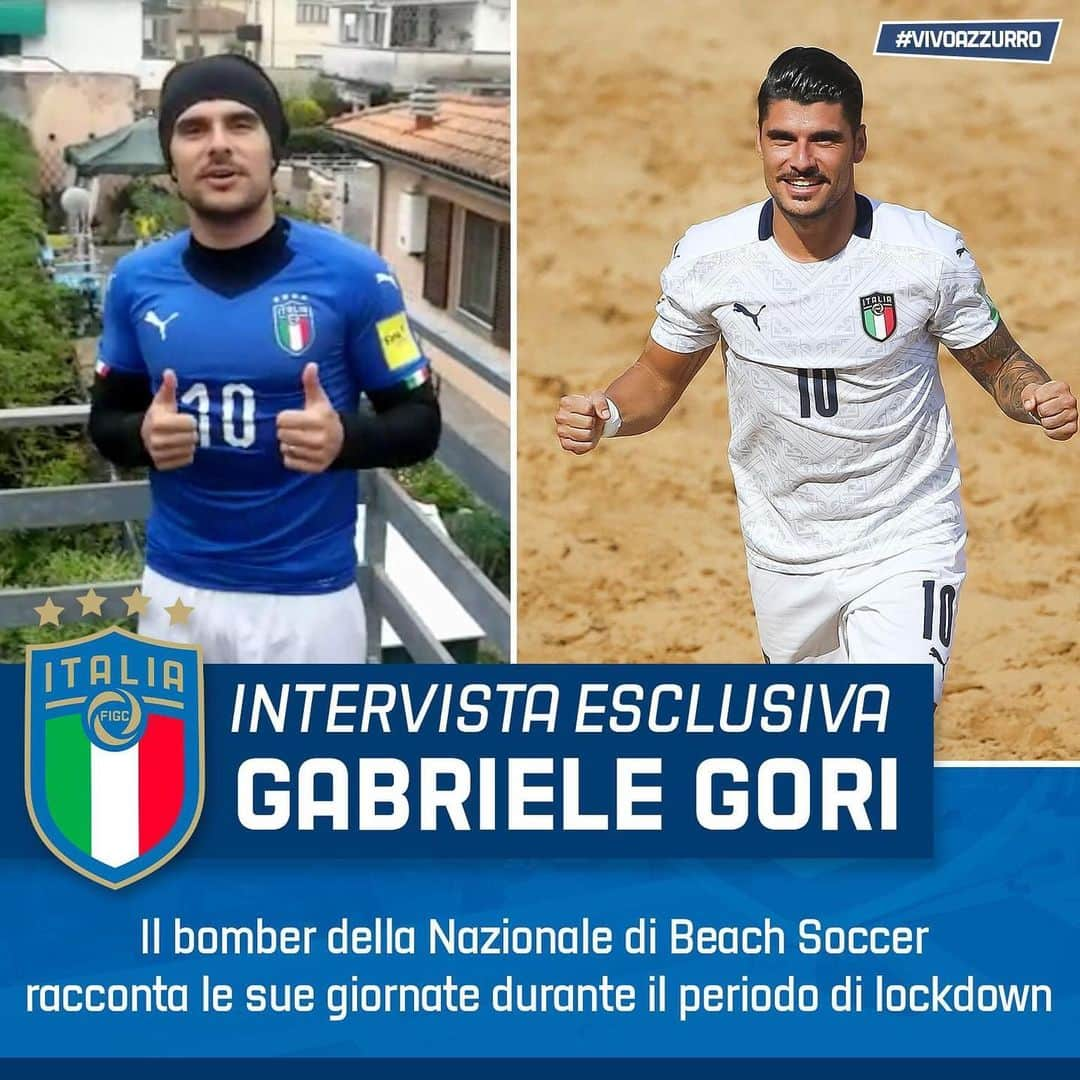 サッカーイタリア代表さんのインスタグラム写真 - (サッカーイタリア代表Instagram)「✍🏻 Gabriele #Gori, bomber della #Nazionale 🇮🇹 di #BeachSoccer 🌞 racconta le sue giornate durante il periodo di #lockdown  L'intervista 👉🏻 www.figc.it (area #Tifosi)  #Azzurri #ItalBeach #VivoAzzurro」4月20日 18時51分 - azzurri