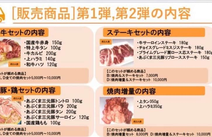 田代将太郎さんのインスタグラム写真 - (田代将太郎Instagram)「こんにちは。僕の高校の時のお友達が東京でお肉屋さんをやっておりましてこんな状況みたいです。気になる方、購入されたい方は僕にDMをください。 担当者のラインにお繋ぎします。  以下はお店の文章です。  ちょっと急な連絡でワガママでしかないお願いなのですが、ぜひうちのお肉をご自宅で食べるようにご注文してもらえないでしょうか。 会社の売上が下がり過ぎてて…  あと、コロナが終息してうちの会社が復活したら、必ずお返しいたします。 一読宜しくお願い致します。  ＬＩＮＥでのご注文の際は下記の項目のご入力をお願い致します。  ①配送希望日(ex:第〇弾) ※毎週金曜日に発送致します。 ②お届け先氏名 ③ご注文商品名（省略可）ex)Dセット ④郵便番号 ⑤電話番号 ⑥ご住所 ⑦発送方法の選択（直送便・関東近郊・その他） ⑧配送希望時間 ※不明の場合は不明とご入力お願い致します。 ※直送便の場合は、配送希望時間はお選びできません。 （１０時～１６時のお届けになります。） お支払い方法は代金引き換えになります。 代引き手数料、送料はお店負担です。」4月20日 18時55分 - shotaro_tashiro