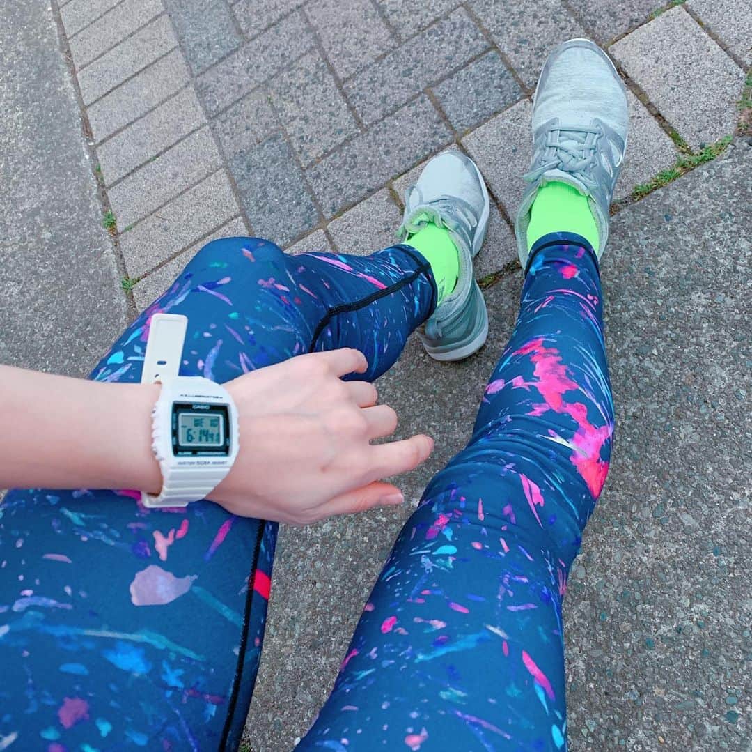 DJ MIYAさんのインスタグラム写真 - (DJ MIYAInstagram)「こんばんはぁ💓❤️昨日は、またいつもの大きな公園をrunning 5km 走りましたー！！❤️ . .  5km 24:13分钟💓(^ ^) . .  走るのって楽しすぎっっっ。 . . . 楽しかった💗💓❤️ . . . .  #ランニング大好き  #running #有酸素トレーニング #有酸素 #走るの好き #健康  #フィットネス女子 #ランニング好き  #スポーツ #筋肉女子 #筋トレ女子 #トレーニング #ワークアウト #workout #ワークアウト女子 #fitness  #フィットネス  #ランニング #スポーツウェア #ヨガレギンス  #フィットネスウェア #トレーニングウェア #ビュースタグラマー #今日のコーデ #インスタグラマー  #腹筋女子  #美容 #日本体育大学 #日体大 #すっぴん」4月20日 22時22分 - dj_miya