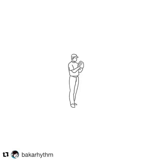 岩隈久志のインスタグラム：「#Repost @bakarhythm with @get_repost ・・・ ピッチング（餅）  友人が僕に似てるとバカリズムさんのインスタグラムを教えてくれました^_^﻿ ﻿ こども達が「パパにそっくり！可愛い！」と朝から大喜びしています^_^﻿ ﻿ しかも今晩、家族で餅つきをする予定だったので、更に縁を感じました！笑﻿ ﻿ 朝から家族で幸せな気持ちになりました！﻿ では今から自主トレ頑張ってきます^_^」