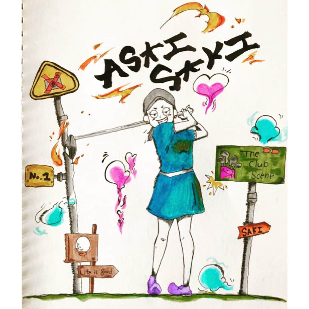 淺井咲希さんのインスタグラム写真 - (淺井咲希Instagram)「友達の友達が描いてくれました。 めっちゃ良い嬉しい！！ この絵何かに使えたらいいなぁ🤔💭♥️」4月21日 9時24分 - asaisakidesu