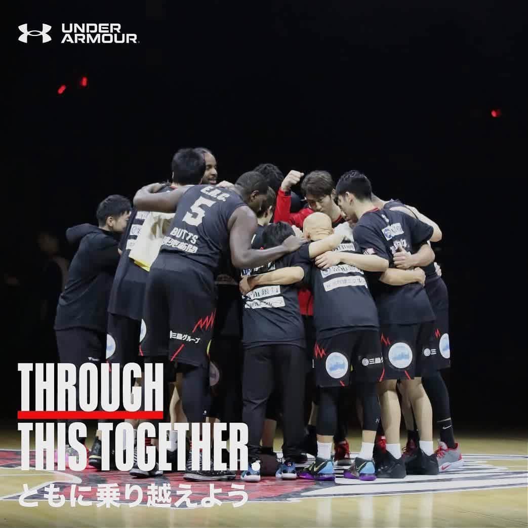 宇都直輝のインスタグラム：「#ThroughThisTogether #ともに乗り越えよう @underarmourjp」