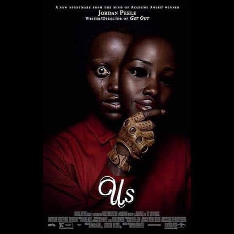 若林時英のインスタグラム：「Us  Jordan Peele  めちゃくちゃ怖かったです。 でも、めちゃくちゃ良かったです。笑  ゲットアウトを撮った監督の最新作です。前作も面白かったですが、自分はこっちの作品のほうが大好きです。だって、、、。最後の終わり方が僕はやられました笑  怖いので家族で観てみるのもいいですね。家族の話なので。  #us  #おうち時間」