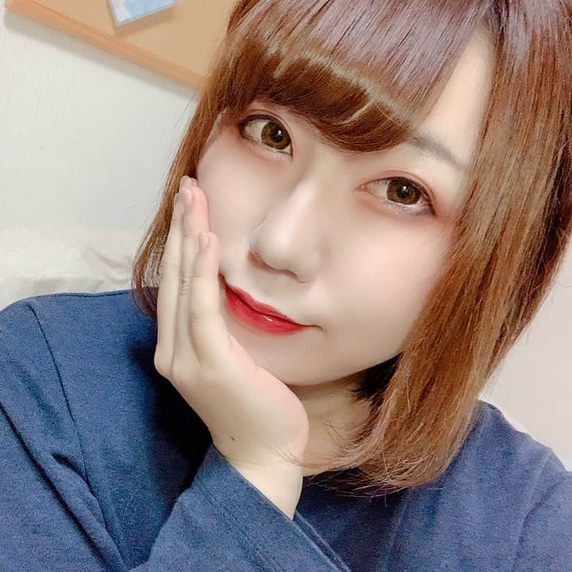 狭間るかさんのインスタグラム写真 - (狭間るかInstagram)「今日のLiveMeはおやすみです！また明日会おうね🥰  #liveme」4月22日 1時33分 - rukateya_x