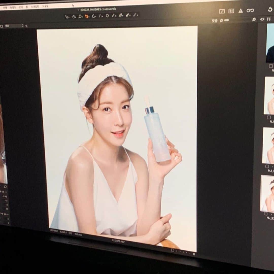 チョン・インソンさんのインスタグラム写真 - (チョン・インソンInstagram)「안녕, #나인위시스 💕 . 🧞‍♂️촉-촉하게 잘 지내보자, 우리🛁」4月21日 18時41分 - jung_insun.gram
