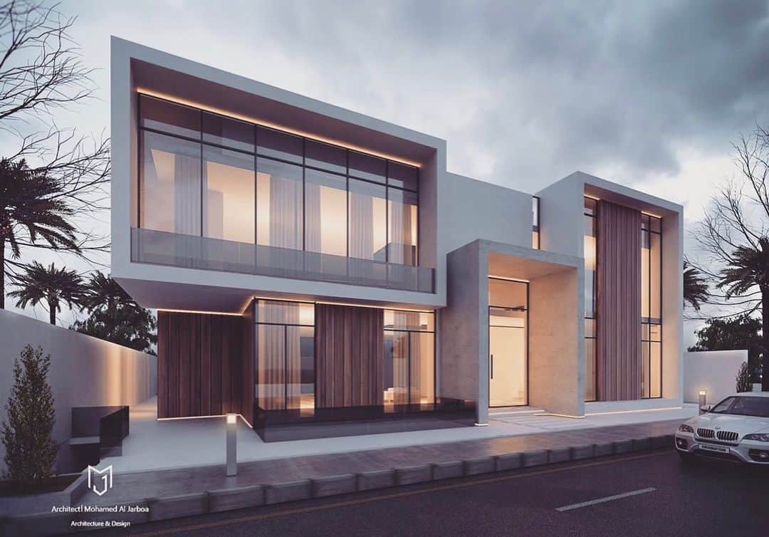 Architecture - Housesさんのインスタグラム写真 - (Architecture - HousesInstagram)「Private #villa designed by @arch_mj , Saudi Arabia」4月22日 1時38分 - _archidesignhome_