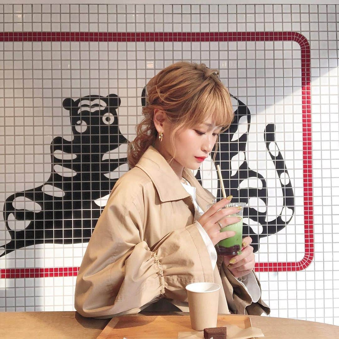 都築青空さんのインスタグラム写真 - (都築青空Instagram)「🐅🍵💚💭 @torayacafe . . #時差投稿 #とらやカフェ #torayacafe #カフェ巡り #青山カフェ #表参道カフェ #抹茶 #抹茶カフェ #あんこ #和菓子 #とらや #cafestagram」4月21日 22時20分 - aozora723