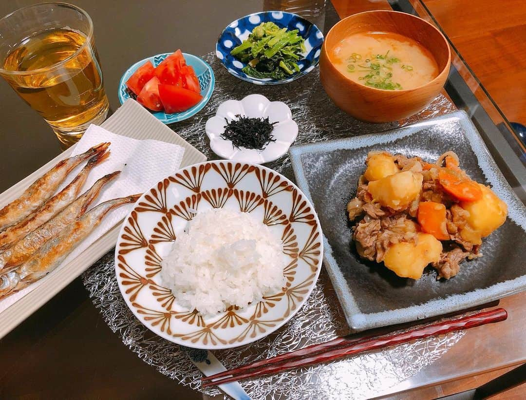 伊藤京子さんのインスタグラム写真 - (伊藤京子Instagram)「. 最近のおうちごはん🍚 和食多めですが、たまーに気分でシチューやパスタ類も💕 ちょこっとずつでもなるべく色々な食材を使うよう心がけています👩‍🍳 . #明日は番組見学&リハ #新しいジャンルにわくわく勉強も楽しい #そのためにしっかり食べて寝て健康でいましょ😊 #伊藤のおうちごはん」4月21日 23時24分 - kyoko_ito1128