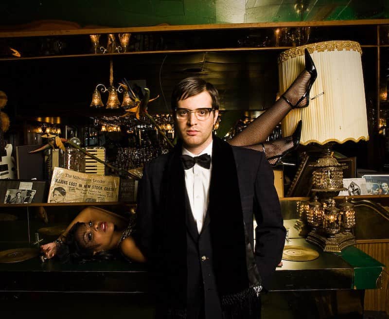 メイヤー・ホーソーンのインスタグラム：「I think this was my 2nd photo shoot ever. “Maybe So, Maybe No” (released this week back in 2009) shot in Detroit by @jeremydeputat. Mazel tov and big love to young @need4lspeed - already stealing the show back then 🖤」