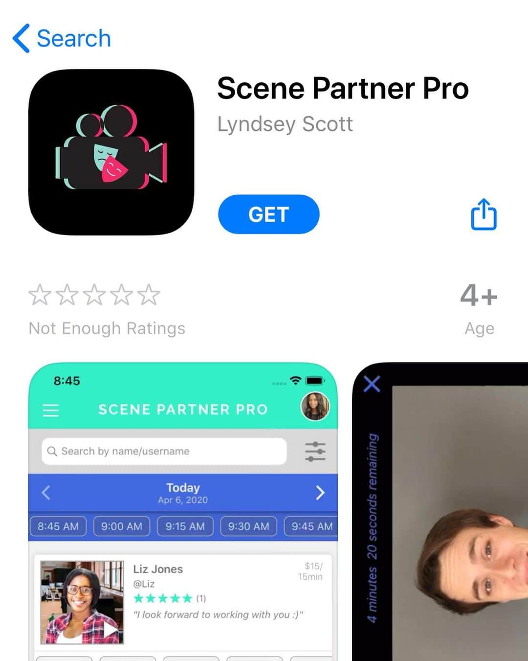 リンジー・スコットさんのインスタグラム写真 - (リンジー・スコットInstagram)「My latest app, Scene Partner Pro, is now available for download on the Apple App Store! Some exciting new features and news coming within the next few weeks... 🙌🏾」4月22日 8時16分 - lyndsey360