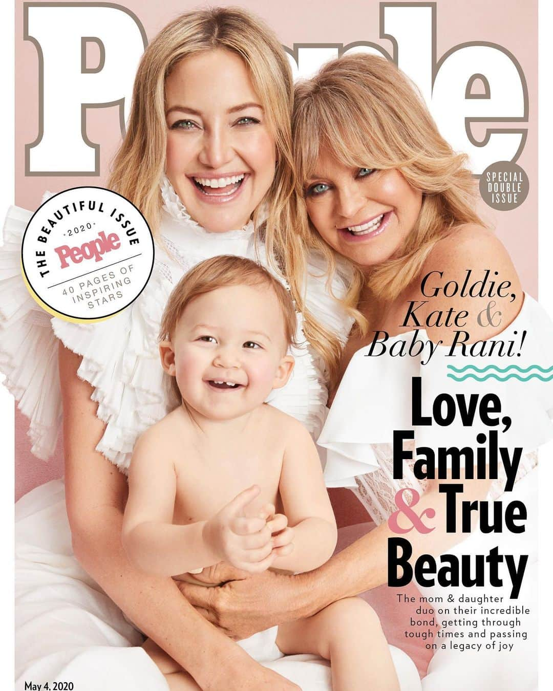 ゴールディ・ホーンさんのインスタグラム写真 - (ゴールディ・ホーンInstagram)「Thank you @people for bringing us together for this issue! Family and extended family are the treasures we hold so dear to our hearts ❤️The love we share is fortifying especially in these difficult times. There is comfort knowing we are there to support and comfort each other. May we all find beauty in our hearts.」4月22日 9時02分 - goldiehawn