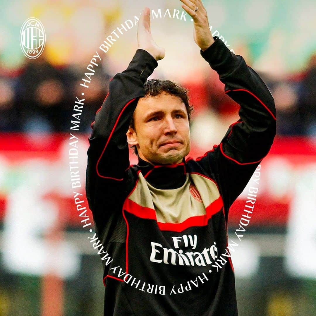 ACミランさんのインスタグラム写真 - (ACミランInstagram)「A second birthday wish today but special, nonetheless 🎂 We all wish you a lovely one: @markvanbommel6 👏🏼 #SempreMilan」4月22日 19時00分 - acmilan