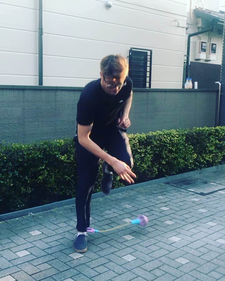 林彰洋のインスタグラム：「アジリティトレーニング🙈 #なにこれ #楽しい #stayhome前」