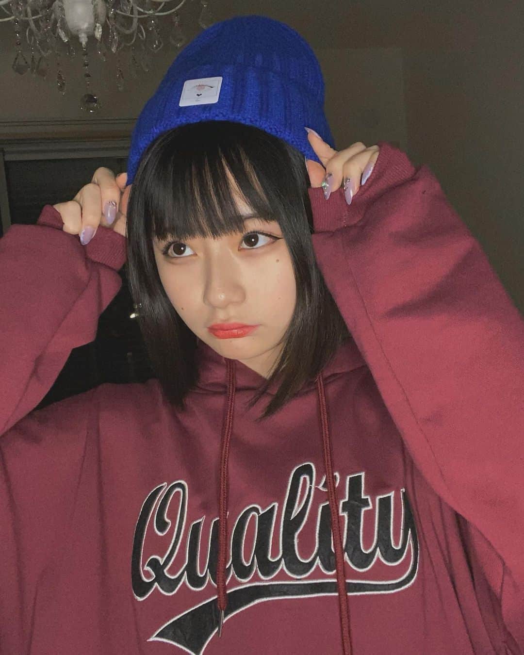 かれんのインスタグラム：「緊張してきた」