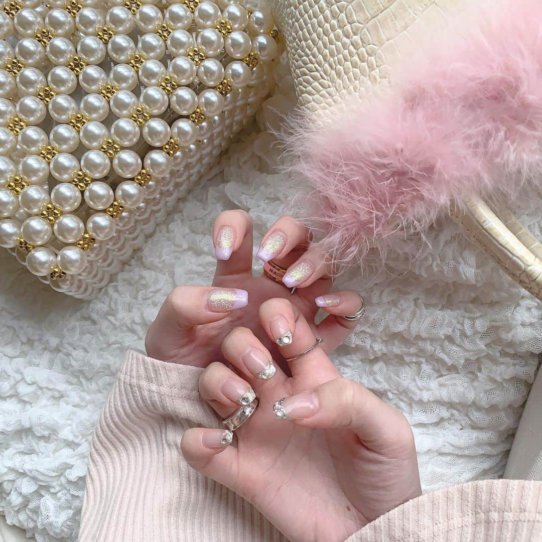 のインスタグラム：「nail🍨♡」