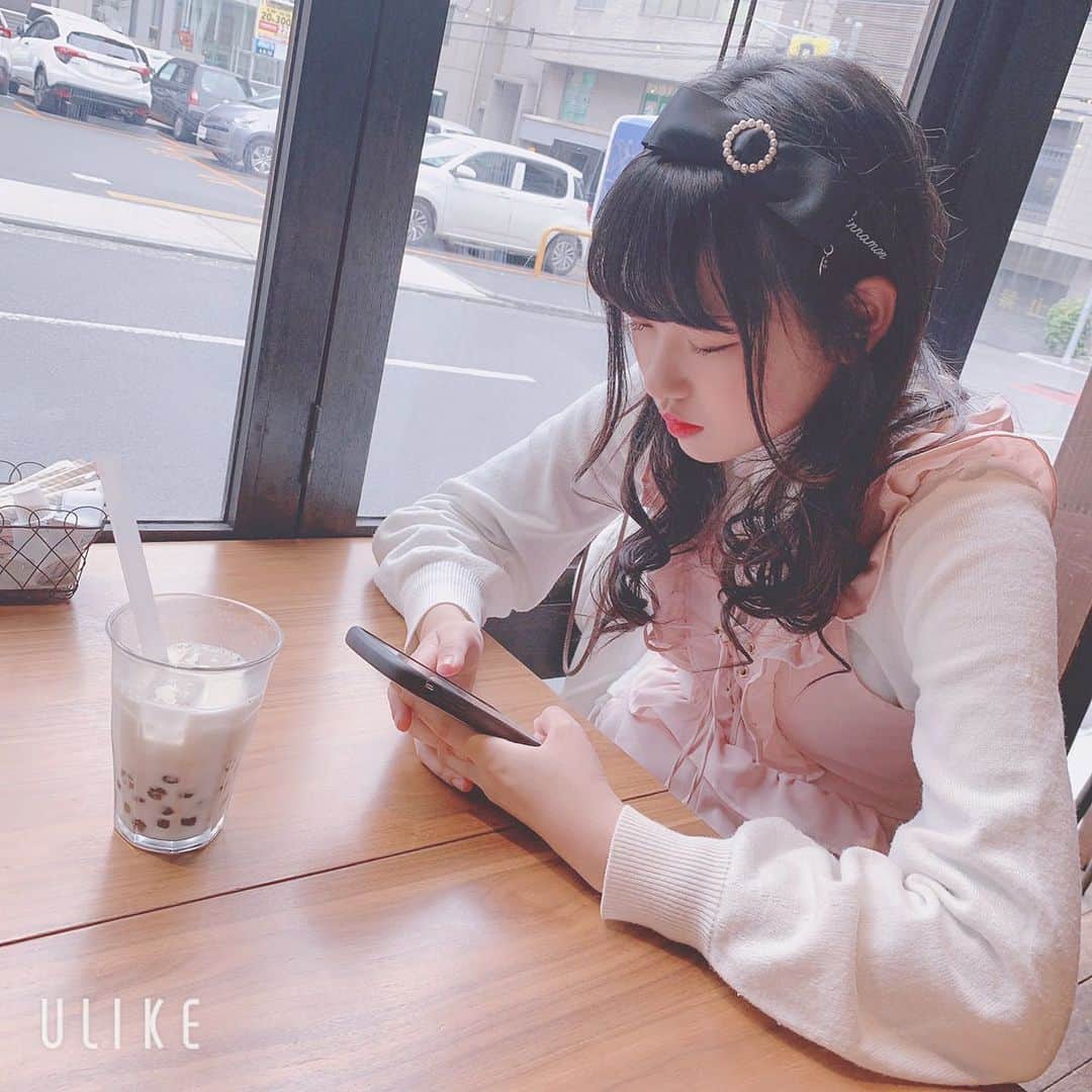 西宮柚花さんのインスタグラム写真 - (西宮柚花Instagram)「. . cafe ♡ はやく可愛いカフェ行きたいなぁ . . #cafe #カフェ巡り #大阪カフェ」4月22日 17時22分 - uka_1103_x