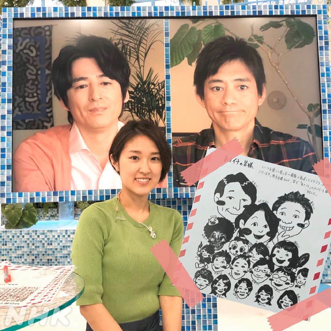 あさイチさんのインスタグラム写真 あさイチinstagram あさイチファミリーの素敵な似顔絵を送っていただきました いつか集合写真が撮れるように 今は距離感を大切に 似顔絵 集合写真 ソーシャルディスタンシング イラスト 博多華丸大吉 さん
