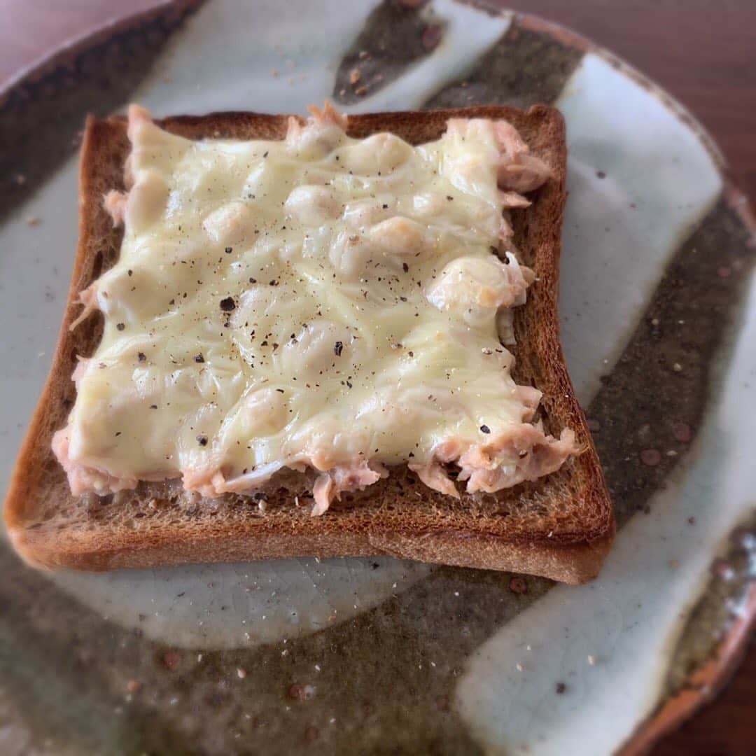 佐々木希さんのインスタグラム写真 - (佐々木希Instagram)「ブリアンツァさんの健康パン🍞 糖質を抑えたパンは嬉しい！時々こちらに変えてみようかな。 こちらのパンを使って今日のお昼はお家にあったツナ、刻んだ生の玉ねぎ、塩、マヨネーズを本当に少し和えて、パンの上にのせ、その上にチーズを。 なんとなーく作ったけど美味しかった！ ブリアンツァでディナーしていた時が懐かしいなぁ。  #laBrianza #ブリアンツァ」4月22日 18時09分 - nozomisasaki_official