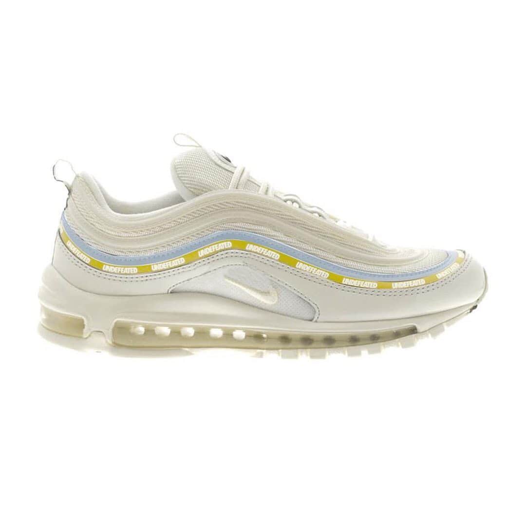 HYPEBEASTさんのインスタグラム写真 - (HYPEBEASTInstagram)「@hypebeastkicks: @undefeatedinc and @nike may be working on another trio of Air Max 97 colorways. According to leaker account @py_rates_' mockups, these new UNDEFEATED Air Max 97s will boast “Black/Volt-Militia Green-White”, “Militia Green/Black-Orange Blaze-White” and “Sail/White-Aero Blue-Midwest Gold" colorways. No official images are available yet but stay tuned for more detailed info.⁠⠀ Photo: PY_RATES™️」4月23日 5時24分 - hypebeast