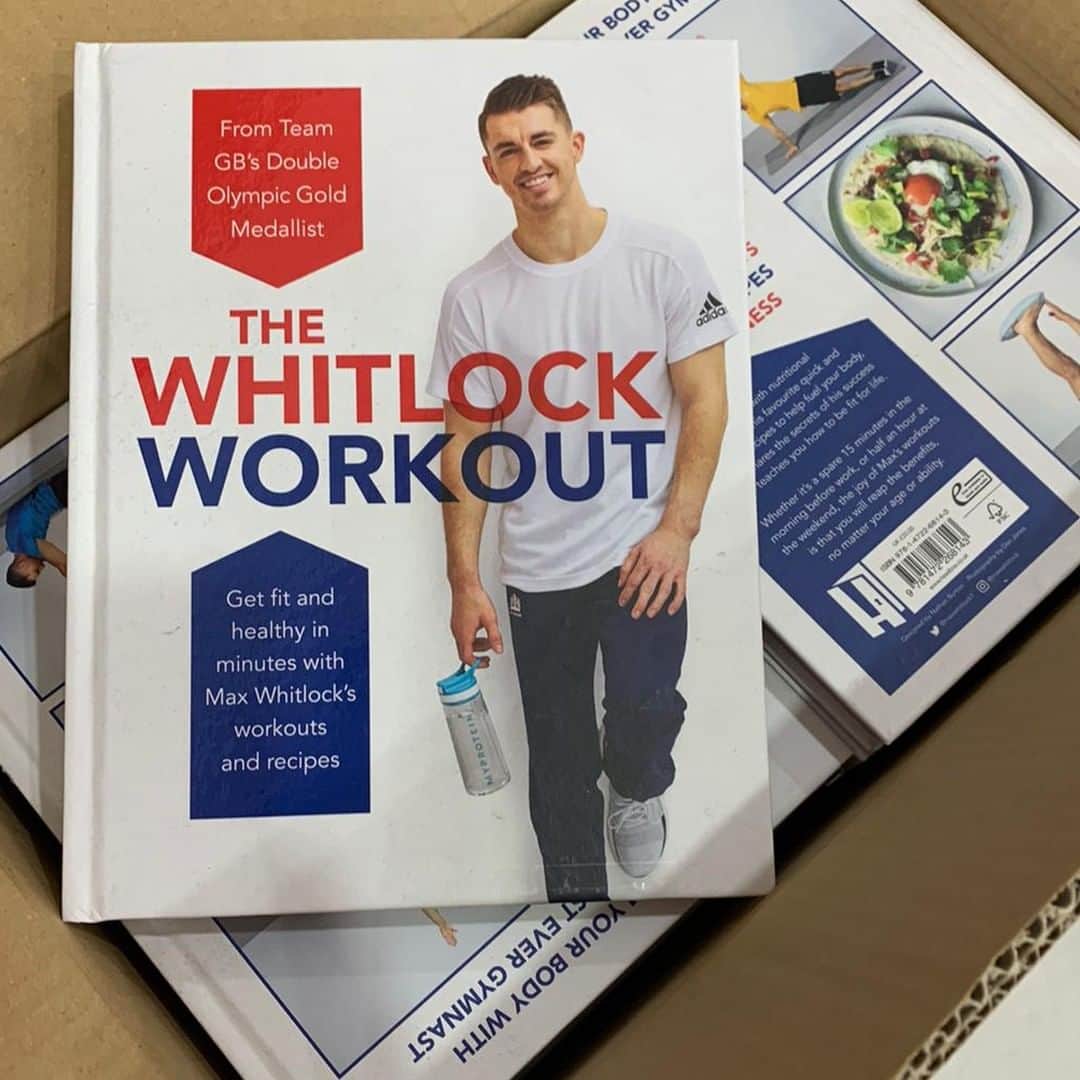 マックス・ウィットロックのインスタグラム：「Amazing to see how many people #TheWhitlockWorkout is helping during this time at home. Keep tagging me in your workouts and recipes that you doing from my book!! 👍 Find out more info (link in bio) @headlinehome」