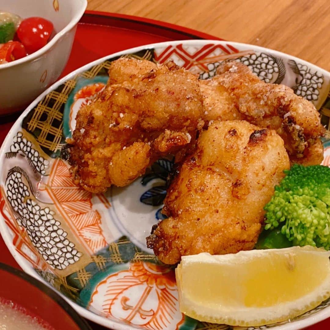 保田圭さんのインスタグラム写真 - (保田圭Instagram)「晩ご飯。#塩麹唐揚げ　#ブログも見てもらえたら嬉しいです」4月22日 21時18分 - keiyasuda1206