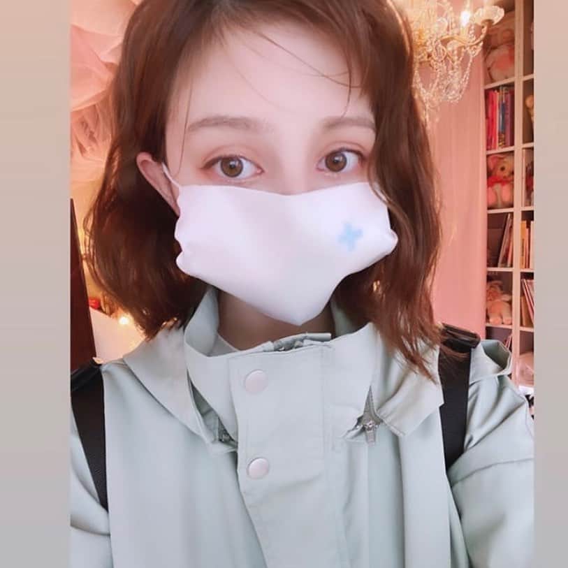 双木昭夫のインスタグラム：「加藤ナナちゃん💖マスクありがとう😊」