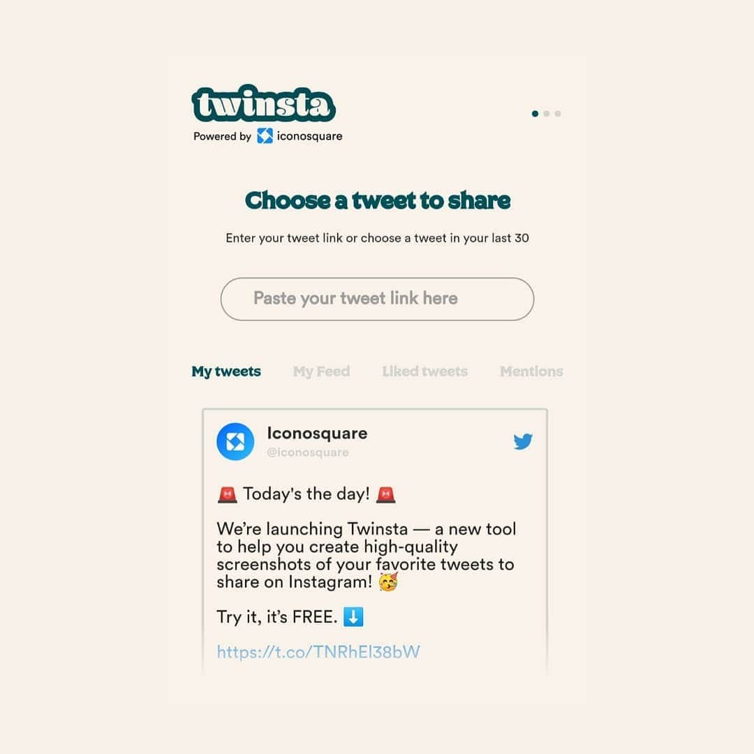 Iconosquareさんのインスタグラム写真 - (IconosquareInstagram)「Looking for more engaging content to post on Instagram?  Why not using your Twitter content?! 🤔  More and more people are sharing their favorite tweets on Instagram — you may be one of them. However, one of the biggest challenges of posting tweets on Instagram is that it can be a time-consuming task (especially if you want to post more than one). That’s why we decided to create Twinsta to easily transform your favorite tweets into Instagram posts or Stories! 🥳  Twinsta is a free tool for creating clean screenshots of your favorite tweets so that you can share them with your Instagram community! 🔥Try it now, it’s FREE! 🔥  Link in bio 🔗 . . . #iconosquare #iconosquaretips #instagram #instagrambusiness #instagramtips #instagramtip #igtips #instagrammarketing #instagrammarketingtips #smmarketing #smm #smtips #socialmediastrategy #socialmedialife #socialmediaexperts #socialmediamarketer #socialmediatools #socialmediahelp #marketing #marketingexpert #digitalmediamarketing #socialmediacontent #instagramnews」4月23日 0時09分 - iconosquare