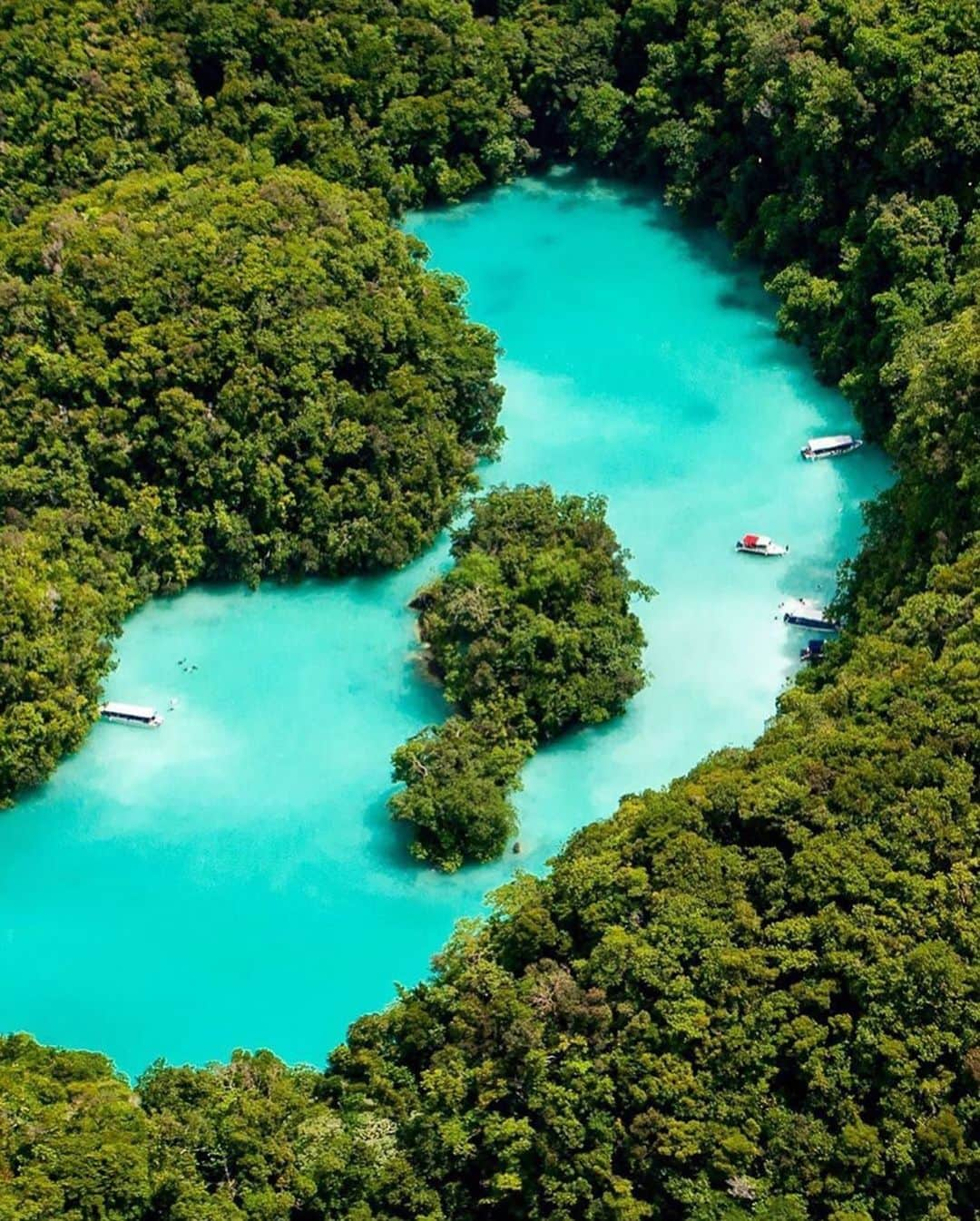 オールバーブラウンさんのインスタグラム写真 - (オールバーブラウンInstagram)「We are celebrating #Earthday today by appreciating places that are trying their upmost to make a sustainable and equitable future, like Palau, the first county to make visitors sign an eco-pledge in their passport upon arriving. 🐚 We hope that other countries will follow suit to protect the planet for future generations. 🌏 We are also dreaming about visiting the captivating Jellyfish Lake on Eli Malk island, part of the group of small, mostly uninhabited islands within #Palau. ⬆️ #PalauPledge #DoseOfSun #OBsAroundTheWorld」4月23日 0時54分 - orlebarbrown