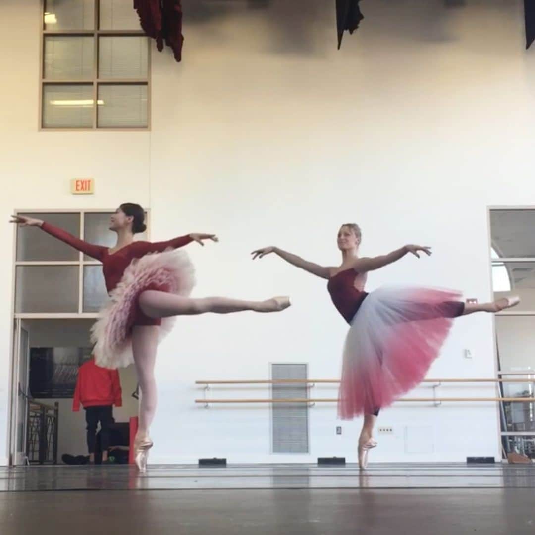 のインスタグラム：「Join us in 2 hours! Come to @misakuranaga live and take barre with us! @ashleyellisb @georgebirkadze ２時間後にバーレッスンをライブでします！よかったら一緒にレッスンしましょ！#shelterinplace  #ballet #ballerina #ballerinalife #happy #happiness #dance #art #幸せ #バレエ #バレリーナ #rehearsal #work #season #covid_19 #homeworkout #shelterinnplacelife #サンフランシスコ　#屋内避難生活　#class #socialdistance  #quarantineworkout」