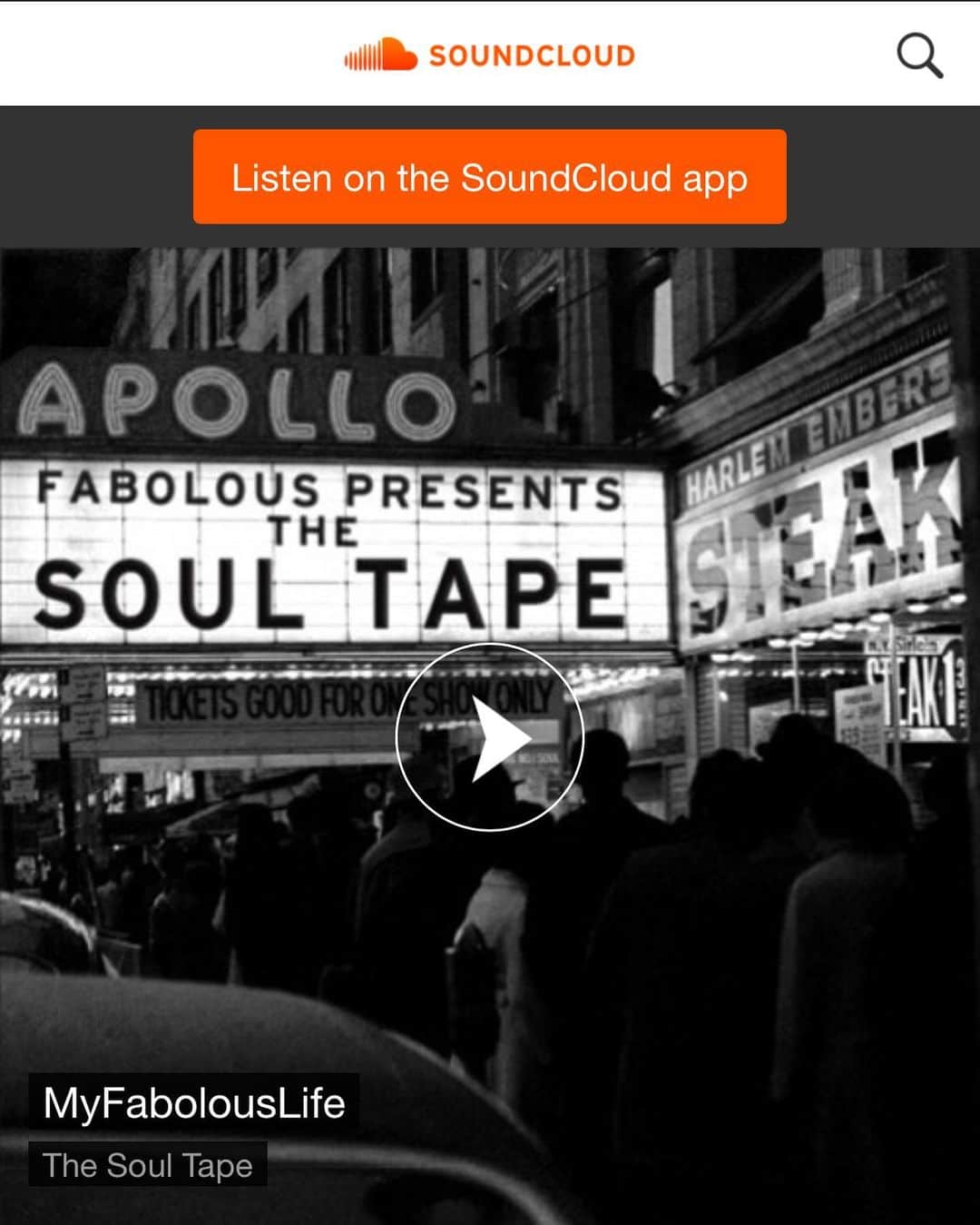ファボラスさんのインスタグラム写真 - (ファボラスInstagram)「Just uploaded the SOUL TAPE to my SoundCloud.. • Go to MyFabolousLife on SoundCloud  or  Hit the Link ➡️ https://soundcloud.com/myfabolouslife/sets/the-soul-tape  #SoulTape」4月23日 3時53分 - myfabolouslife