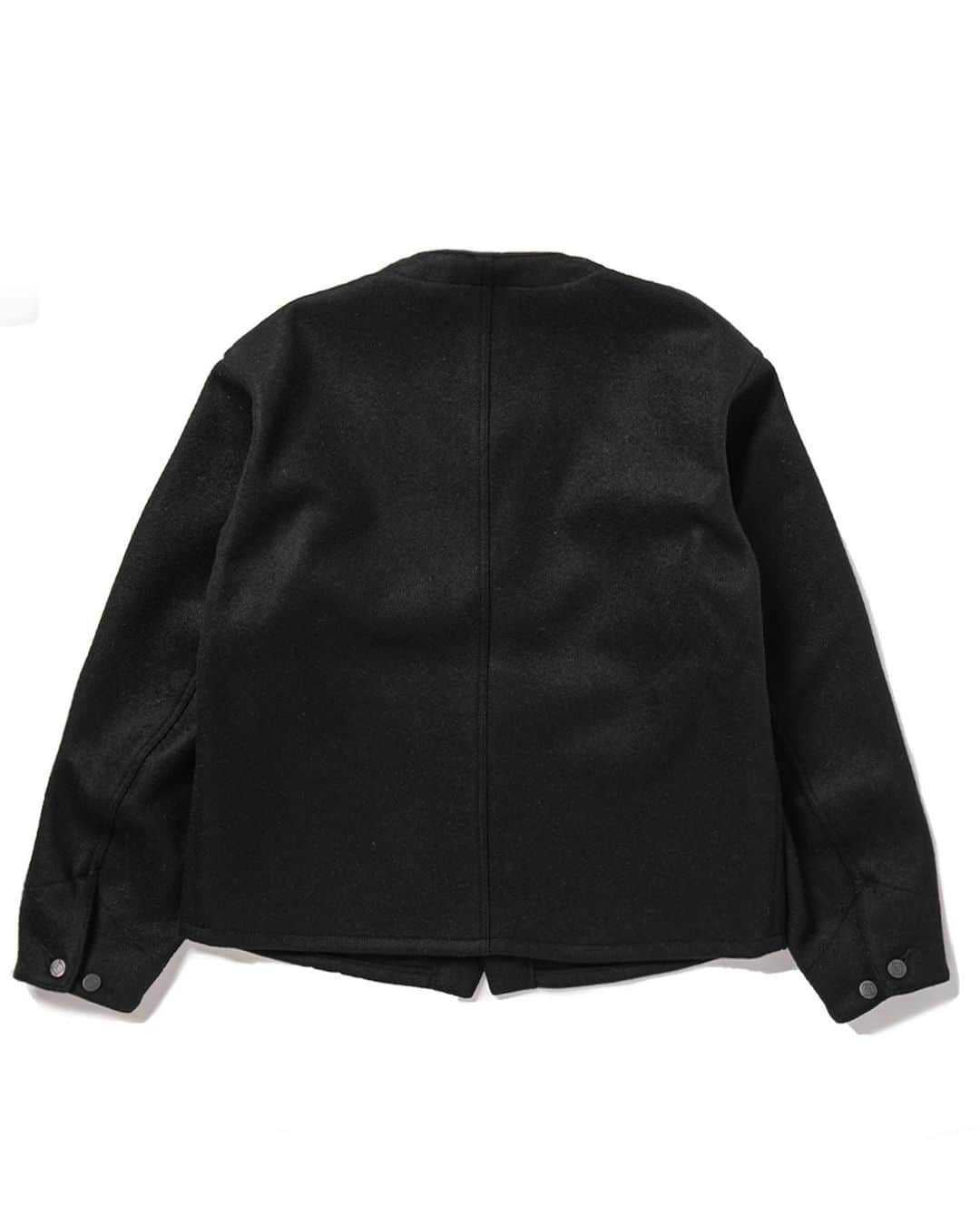 スタビライザー ジーンズさんのインスタグラム写真 - (スタビライザー ジーンズInstagram)「AW2020 8-37M  engineer jacket color: black fabric: mid weight melton material: 70% wool 20% angola 10% nylon chest: 36.38.40.42.44 release: Oct.2020 price: 43000JPY+tax #stabilizergnz」4月23日 9時59分 - stabilizer_gnz