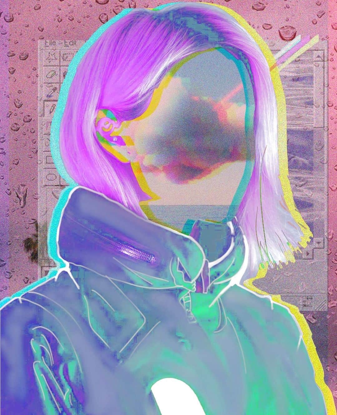 あさちるのインスタグラム：「#ちるアート」