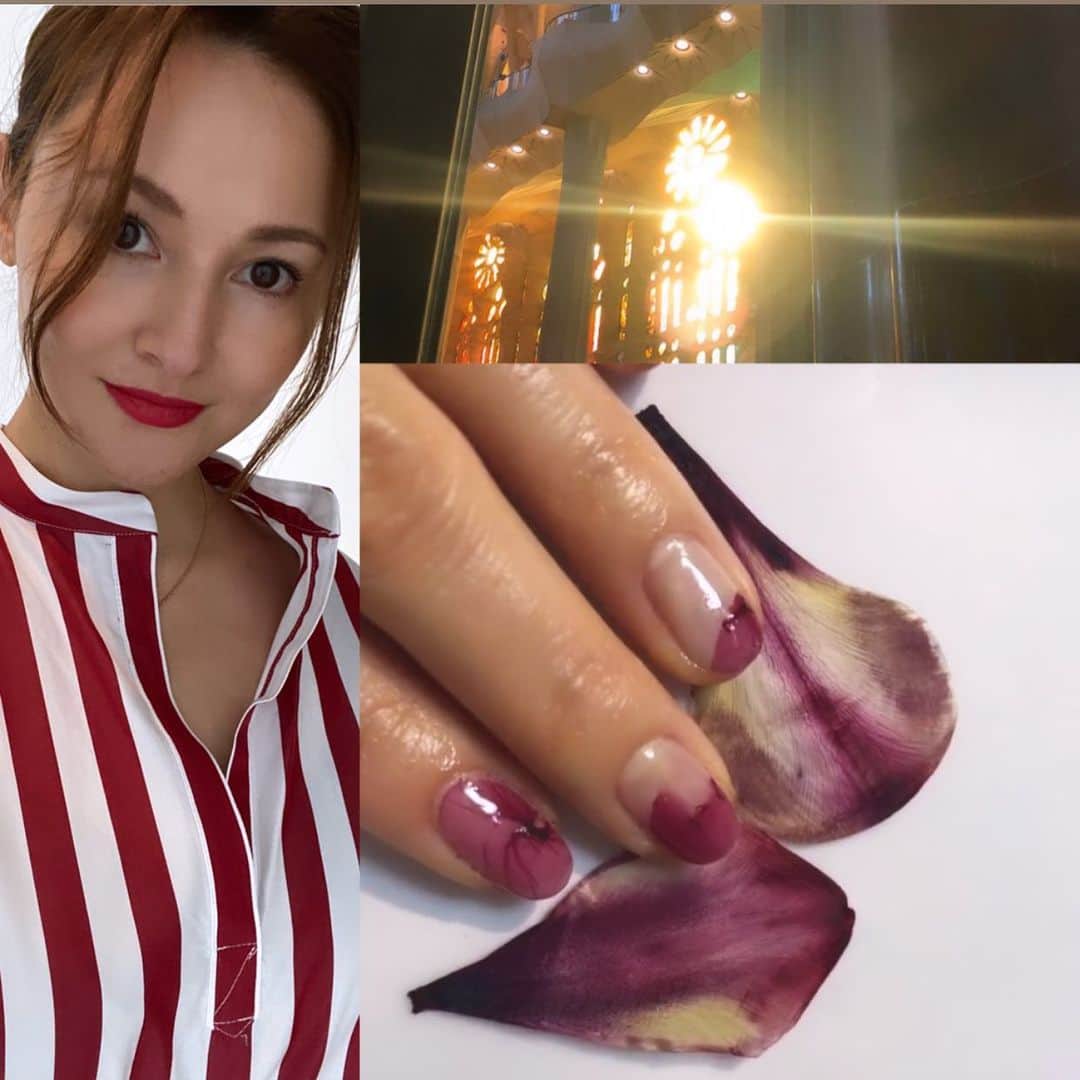 橋本麗香のインスタグラム：「インスタLIVE情報 4/25(土)17:00~ ． 今回はネイル❣️💅🏻❣️ 私もずっとお世話になっている ネイリストの関根祥子さん　@mojonail_shokosekine  がお家で出来るネイルアートを 教えて下さいます🥰💕 ． 今回のアートは【花びらネイル】💃🏻🥀(上記写真) 関根祥子さん直々に教えて頂ける贅沢🥺🙏🏻 ． 私と一緒に1からネイルを完成させましょう🥳 皆様と同じネイルになるのも とても楽しみにしております😆💓 。。。。。。。。。。。。。。。。。。。。。 以下が《ご準備頂く物》になります ⚫︎トップコート、ベースコート ⚫︎赤系ネイル、(ボルドーなどはなびら用) ⚫︎乳白色ネイル ⚫︎黄色系もしくは緑系ネイル ⚫︎ネイルリムーバー ⚫︎コットン ⚫︎つまようじ ⚫︎オレンジスティック(無ければ割り箸) ⚫︎プラスチックカップ(コップ) ✨✨✨✨👆🏻✨✨✨✨ ☪️完璧な準備ですと上記になりますが、 準備が間に合わない場合は お手持ちのネイルや代用出来る物で 大丈夫かと思います🙆🏼‍♀️ ． アートなので自由な発想で 一緒に楽しみましょうね😘🧡 ． ☆ネイルはoffしておいてくださいませ🙏🏻 素爪からのスタートになります✨」