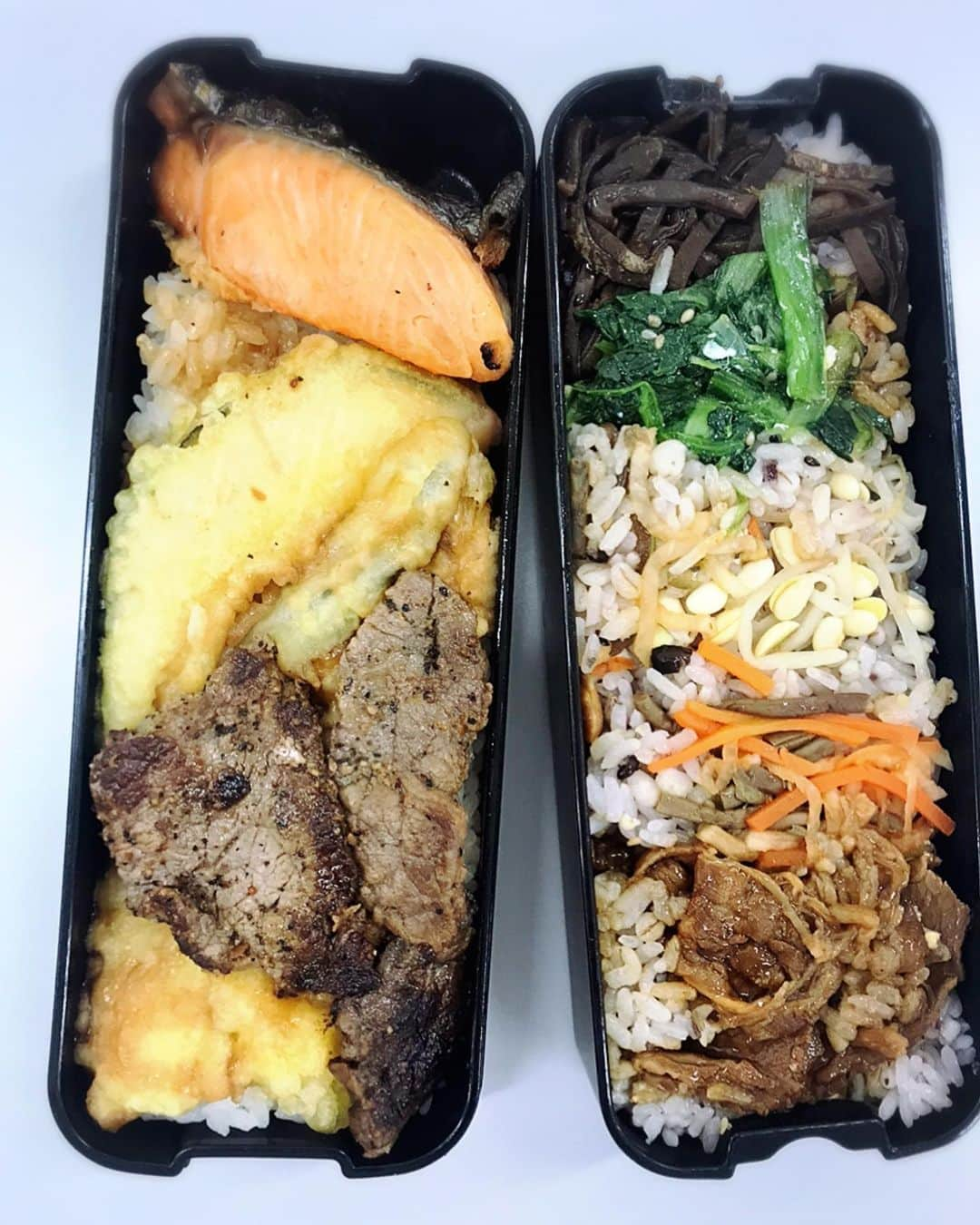 ごあきうえさんのインスタグラム写真 - (ごあきうえInstagram)「弁当、立ち直りました！  #ビビンバ #ビビンバ弁当 #ビビンバ焼肉弁当 #비빔밥 #手作り弁当 #男子弁当 #お弁当男子 #弁当🍱 #🍱 #弁当男子 #弁当男子と繋がりたい」4月23日 13時06分 - goakiue