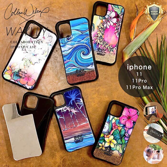 ラレイアのインスタグラム：「🌺 お待たせしました！ WAYLLY @waylly_jp × Colleen Wilcoxアートのiphone11&11Pro&11Pro Maxが登場🧡 ・ さらに本日より #楽天 にてお買い物マラソンセール開催中です😊✨ ・ 今だけの限定セールにクーポン、 そして母の日フェアを開催中です😍💕 ・ 今年の母の日はおうちからお母さんに感謝を贈りませんか？☺️ ・ ぜひお見逃しなく💞 ・ ・ ---La Leia Precious Life(ラレイア)--- @laleia_official ・ 楽天市場店 https://www.rakuten.co.jp/laleia-p-life/ ・ au wowma店 https://wowma.jp/user/52666346 ・ Yahooショッピング店 https://shopping.geocities.jp/laleia-p-life/ ・ ・ @laleia_official  @colleenwilcoxgallery_jp  #colleenwilcox#art#hawaii#aloha#surf#beach#iphone#iphone11pro#iphone11ケース#iphone11proケース#iphone11#laleia#ハワイ#フォトジェニック#インスタ女子#アロハ#ビーチ#海を感じる雑貨#iphoneケース#セルフィー#スマホ#ウェイリー#waylly」