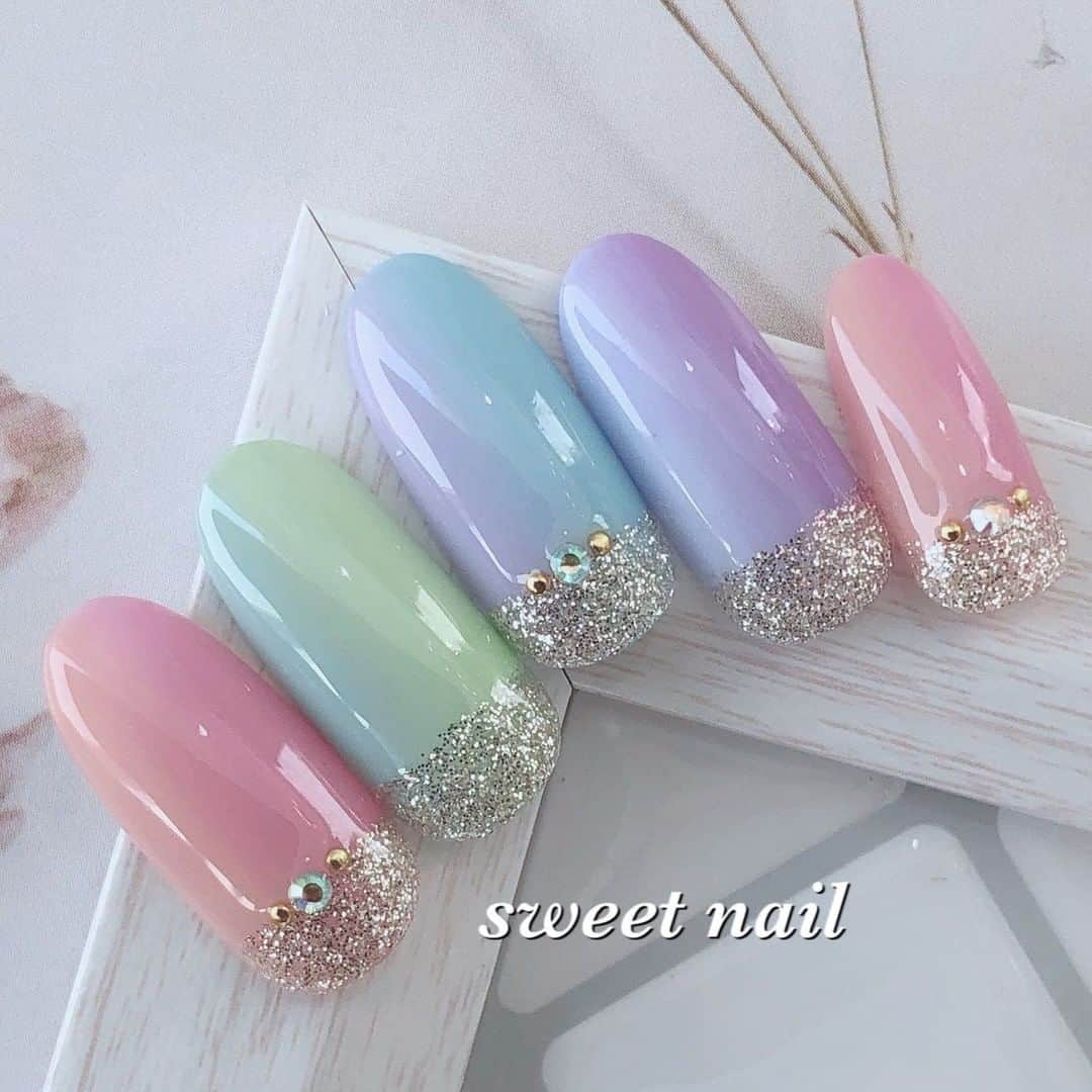 ネイルブック 公式 さんのインスタグラム写真 ネイルブック 公式 Instagram ﾟ 年4月13日 月 4月19日 日 までに かわいい を一番獲得したネイルデザイン ୨୧