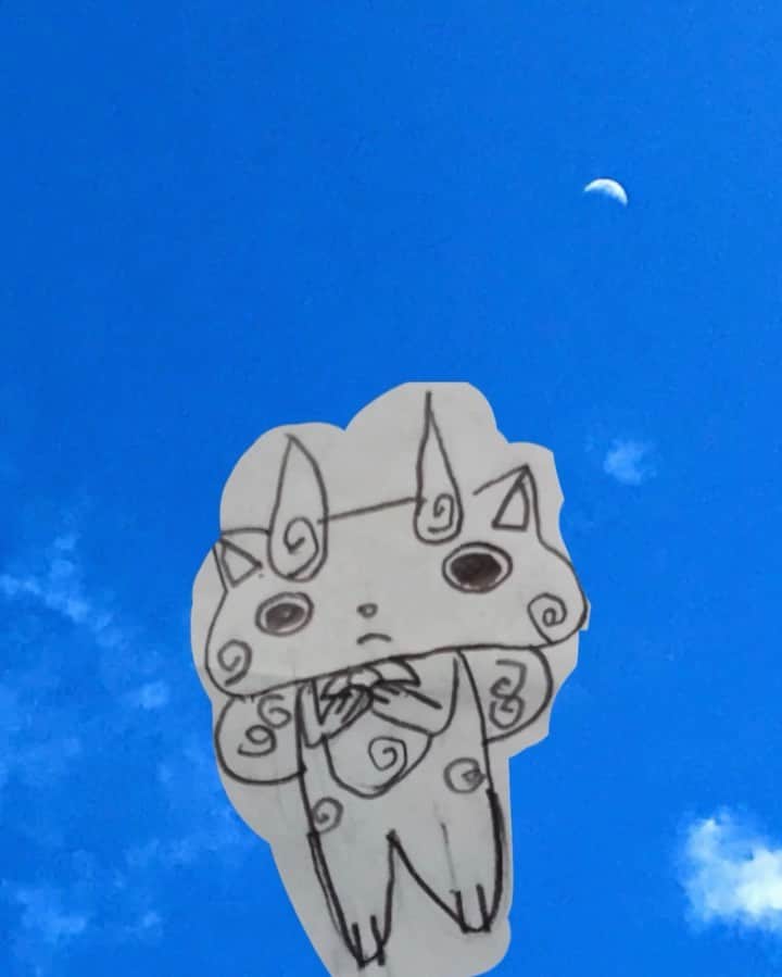井川ちさと（新尾きり子）のインスタグラム：「もんげ～(๑°ㅁ°๑)‼️﻿ 妖怪のしわざズラ～✧︎🔞🔥﻿ ﻿ #コマさん  #妖怪ウォッチ  #컴백 ☺️﻿ #comeback 💘」