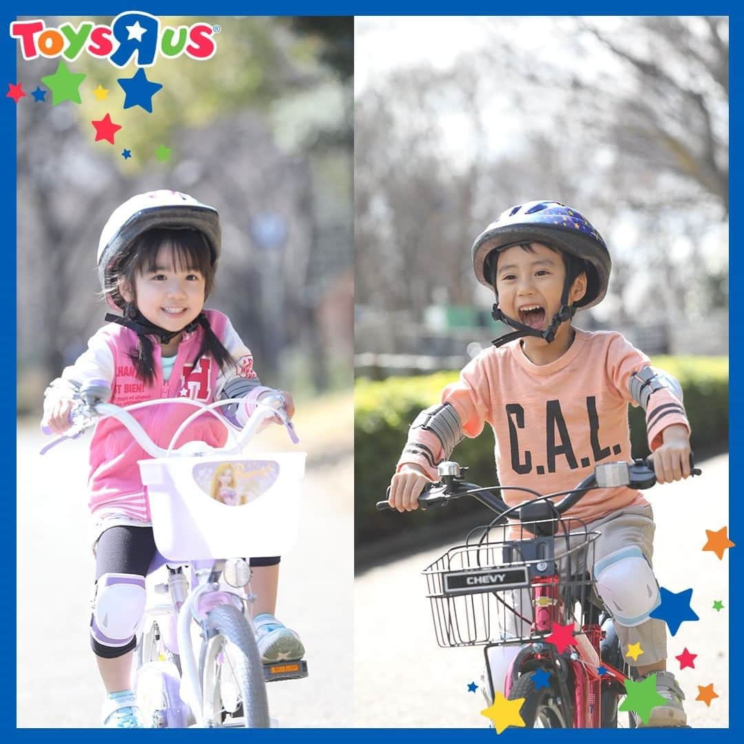 Toys''R''Us｜トイザらス 公式 さんのインスタグラム写真 - (Toys''R''Us｜トイザらス 公式 Instagram)「新しい世界へ、飛び出そう！🚀 トイザらスはお子さまの“乗り物デビュー”を応援します😄  三輪車や自転車、ローラースケートなどに初めて乗れるように なったときの感動は、一生の宝物🎁  そんな素敵な時間を作るお手伝いをできるように、 トイザらスでは豊富な品揃えをラインナップ！ オンラインサイトでも商品ラインナップを紹介してます🚴  ぜひチェックしてみてね📱  #トイザらス　#自転車　#自転車デビュー　#乗り物　#こども自転車  #のりものデビュー　#公園デビュー  #TOYSRUS」4月23日 20時33分 - toysrus_jp