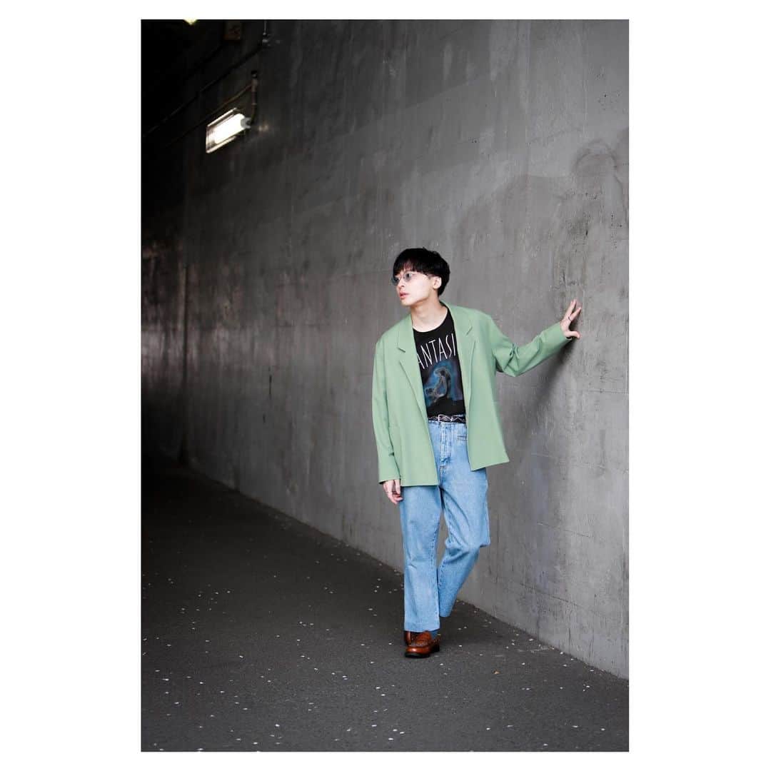 のインスタグラム：「@masteredjp 1週間私服スナップ (Day3) ディテールはMasteredのHPからどうぞ。  @secondlayer_us @and_berberjin @loewe @rierofficial @churchs @olivergoldsmithsunglasses」