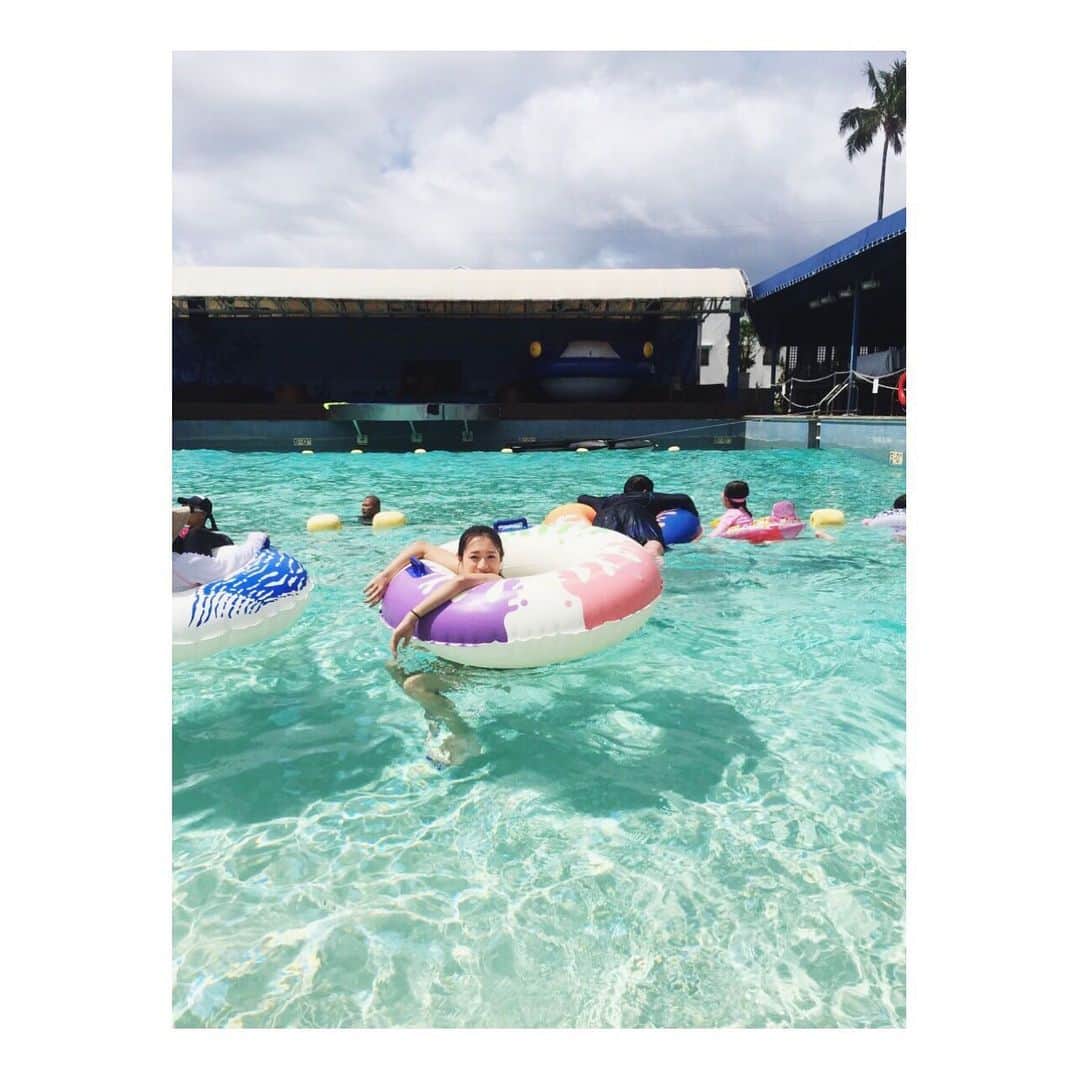 伊東楓さんのインスタグラム写真 - (伊東楓Instagram)「2019.8.26 #Guam🇬🇺 #tumonbeach  #わたしのせかい旅  グアムの海の底には、大量のナマコがいました…  ぎゃーーーーー！」4月23日 21時33分 - kaede_ito004