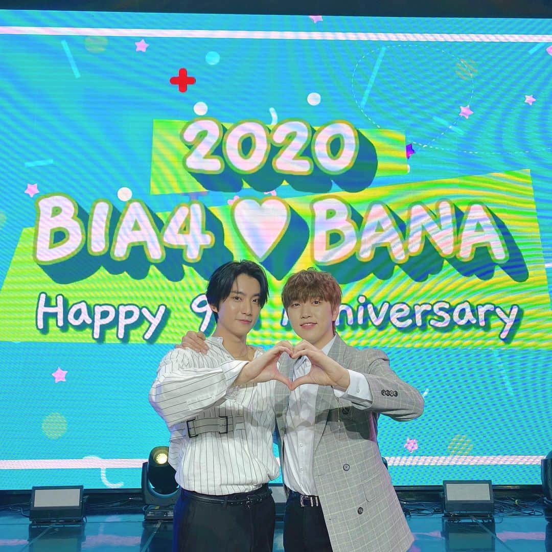B1A4さんのインスタグラム写真 - (B1A4Instagram)「2020 B1A4 💚 BANA [Happy 9th Anniversary]📸 ⠀ #HAPPYB1A4DAY🎂 #B1A4 #BANA #앞으로도함께_평생행복하자🥰」4月23日 22時03分 - b1a4ganatanatda