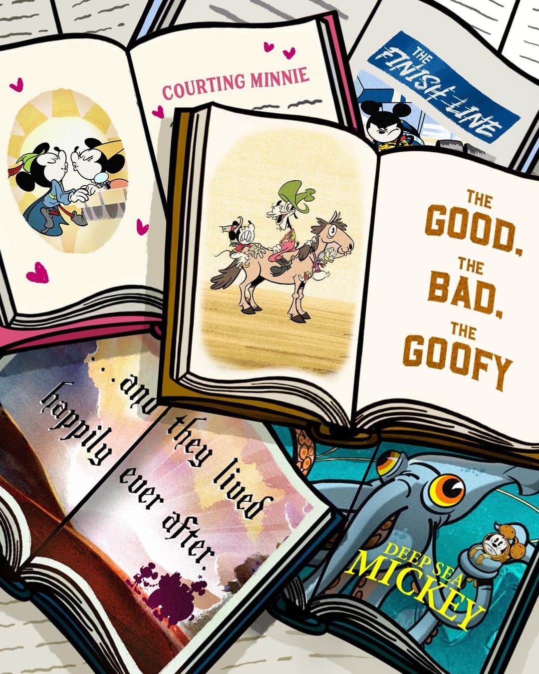ミッキーマウスさんのインスタグラム写真 - (ミッキーマウスInstagram)「One for the books! 📖 What's your favorite genre: fiction, mystery, action or romance? #WorldBookDay」4月24日 0時25分 - mickeymouse