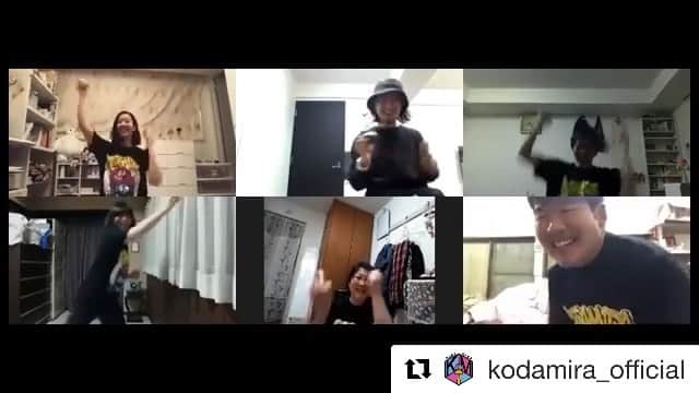 のインスタグラム：「Enjoy kendama life!  #Repost @kodamira_official with @get_repost ・・・ 最近やってる、サロン内でのコダマンの少人数オンラインけん玉講座。最後にみんなではねけんシンクロ。いつもより終わったあとに踊るのが楽しい🕺  #kodamira #zoomadanke #kodaman #kendama #コダミラ #けん玉 #aldies #zoom #onlinekendama #タイムラグりりか」