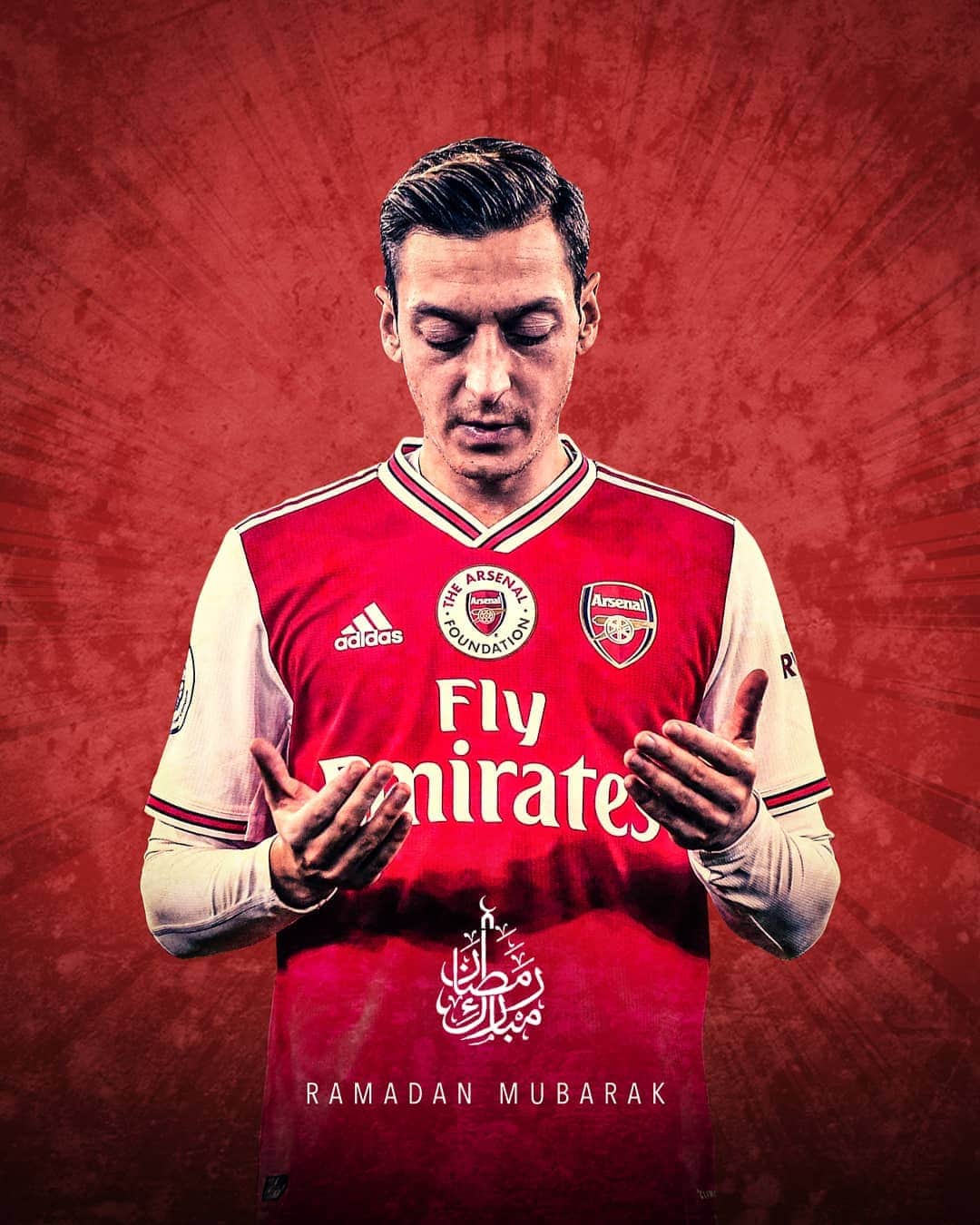 メスト・エジルのインスタグラム：「Ramadan Mubarak to all my Muslim brothers & sisters 🤲🏼❤」