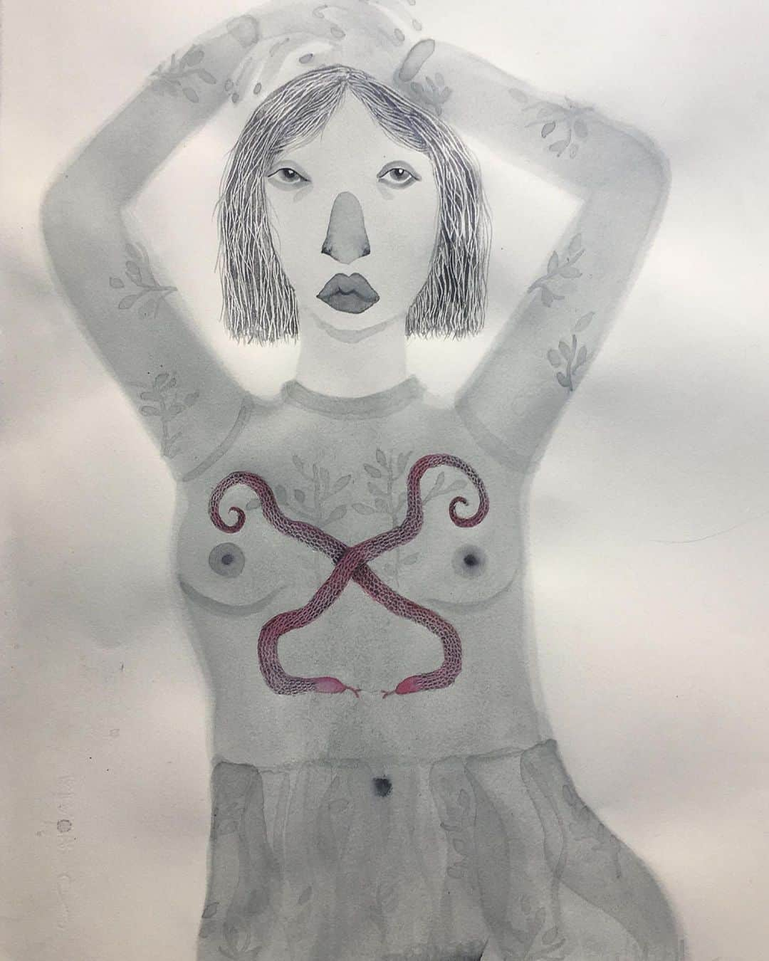 ニック・ナイトさんのインスタグラム写真 - (ニック・ナイトInstagram)「Delve into these self-isolation self-portraits by fashions most revered illustrators!⠀ ⠀ SHOWstudio.com invited illustrators to draw self-portraits in self isolation, selecting their favourite catwalk looks from the Autumn/Winter 2020 collections as their outfits of choice. ⠀ ⠀ The international illustrators' works hover somewhere between reality and imagination: projecting a fantasy self in clothing that is not yet available to wear, created in the restricted physical reality of COVID-19 containment.⠀ ⠀ Image 1: @dylanqin1990 ⠀ Image 2: @laine_laura⠀ Image 3: @b.m.a.n.c.i.n.i⠀ Image 4: @veronicamortellaroart⠀ ⠀ View more at SHOWstudio.com」4月24日 3時42分 - nick_knight