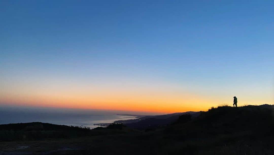 美波さんのインスタグラム写真 - (美波Instagram)「Such a beautiful sunset... #earth」4月24日 4時02分 - minamimanim