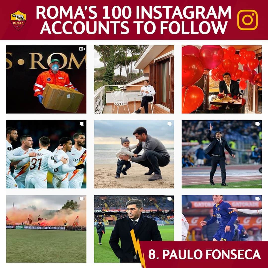 ASローマさんのインスタグラム写真 - (ASローマInstagram)「📲 Part 1️⃣: #ASRoma's 1️⃣0️⃣0️⃣ Instagram accounts to follow in 2️⃣0️⃣2️⃣0️⃣」4月24日 4時45分 - officialasroma