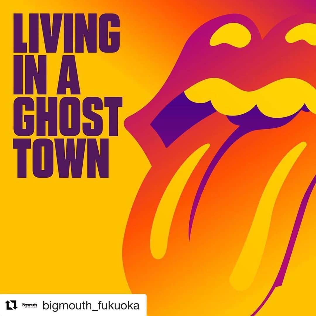 栗田善太郎のインスタグラム：「起きたらストーンズの新譜って最高の1日のはじまりだね！  #Repost  @bigmouth_fukuoka with @get_repost ・・・ ザ・ローリング・ストーンズ、8年振り新曲を世界同時リリース＆オフィシャルビデオ公開!! #THEROLLINGSTONES #ローリングストーンズ https://bigmouth.co.jp/music/565.html」
