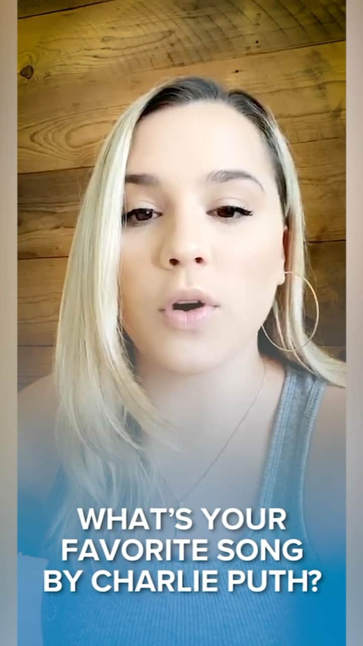 ギャビー・バレットのインスタグラム：「#IHope has sent me on quite the journey over the past year! Here’s your most popular questions...answered! 💙 I “hope” you’re loving the new version with @charlieputh! :)」