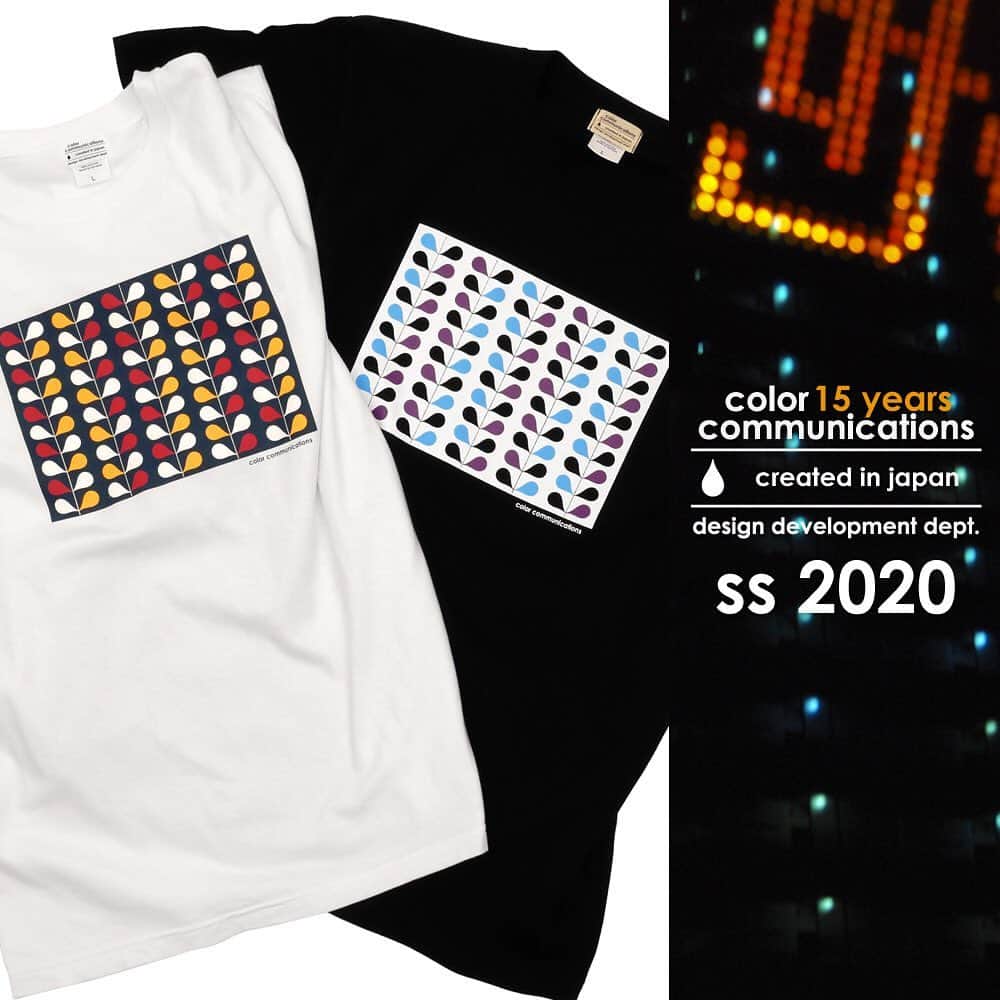 のインスタグラム：「Color Communications 15 years / spring summer 2020 prebook due today!! 2020年カラコミ春夏モデルのご予約は本日、4月24日(金)までです🙋‍♂️詳しくはプロフィールリンクへ👈お願い致します🙇🏻‍♂️ #colorcommunications #カラーコミュニケーションズ #カラコミ #カラコミ2020年モデル」